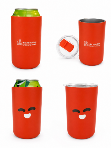 Artemis 12oz can cooler orange